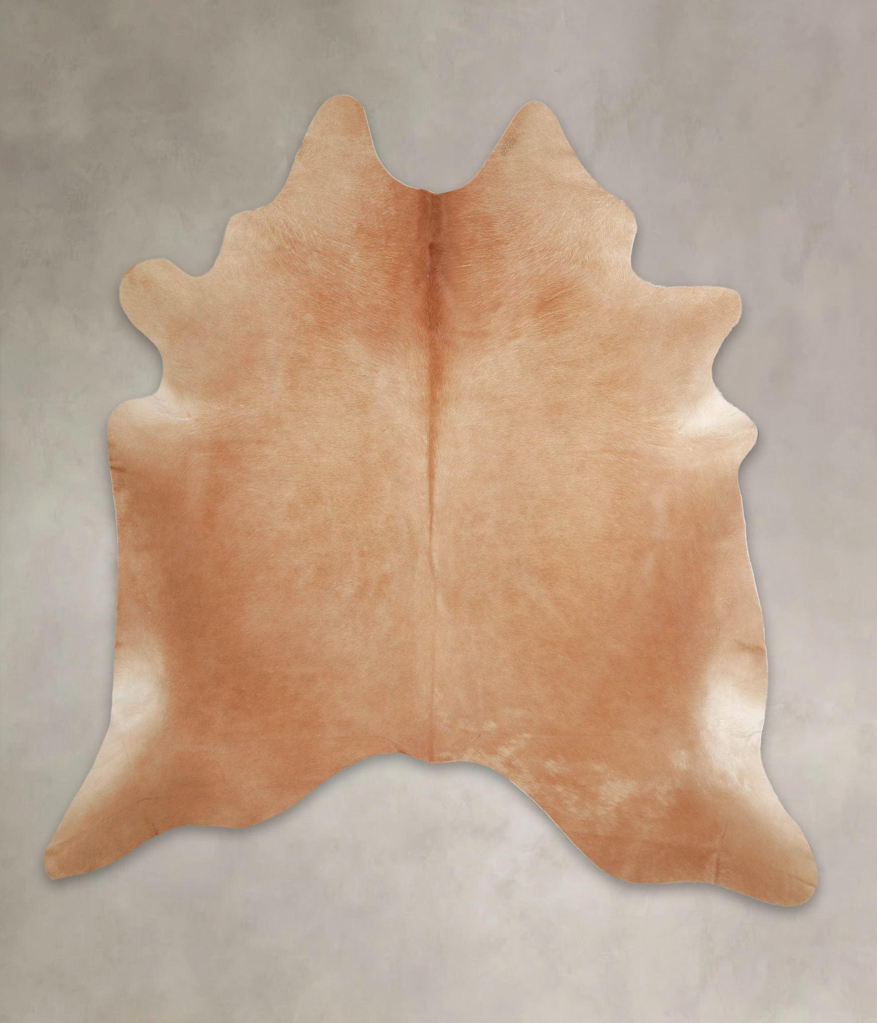 Solid Brown Cowhide Rug #A26085
