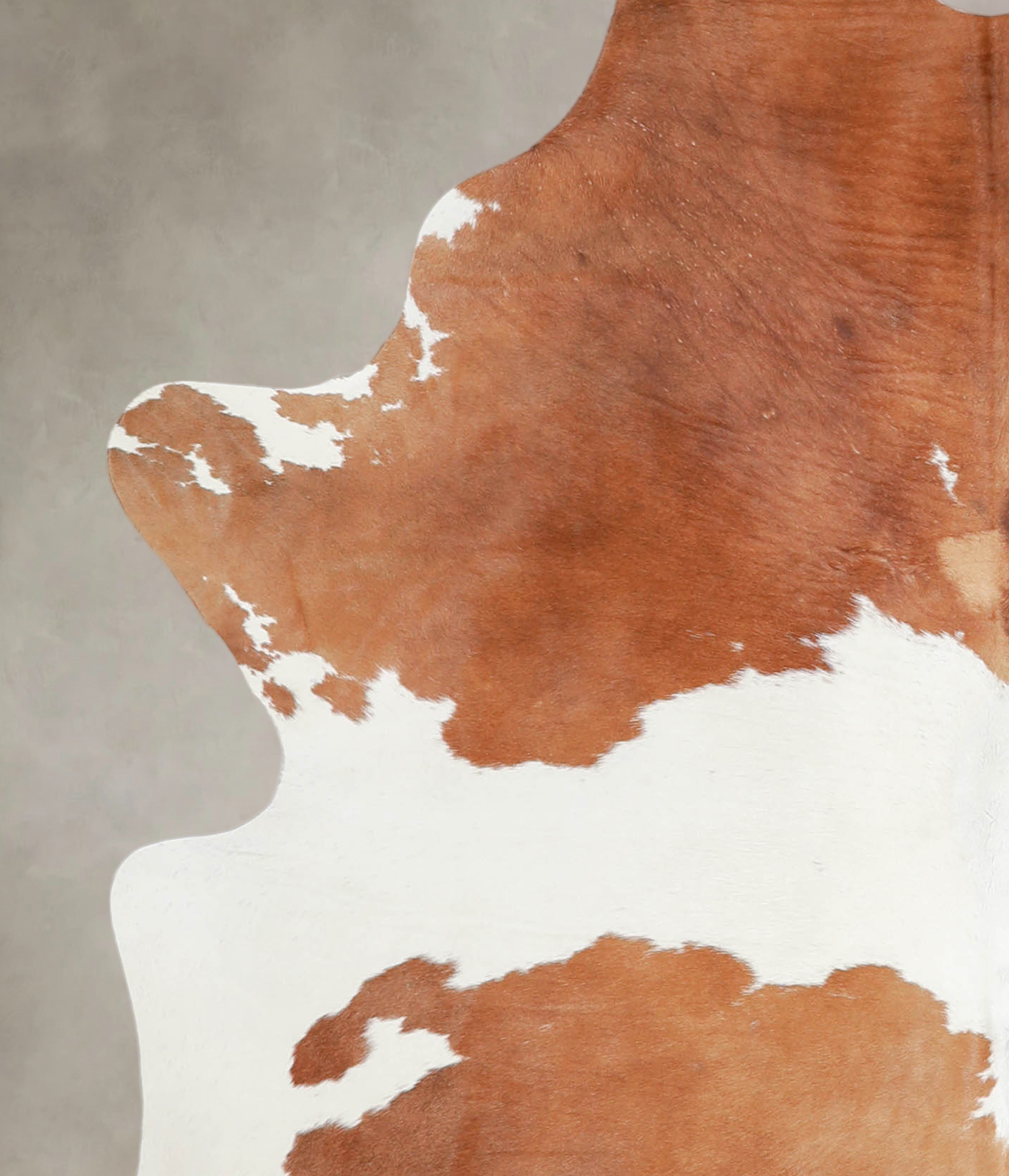 Brown and White Cowhide Rug #A26104