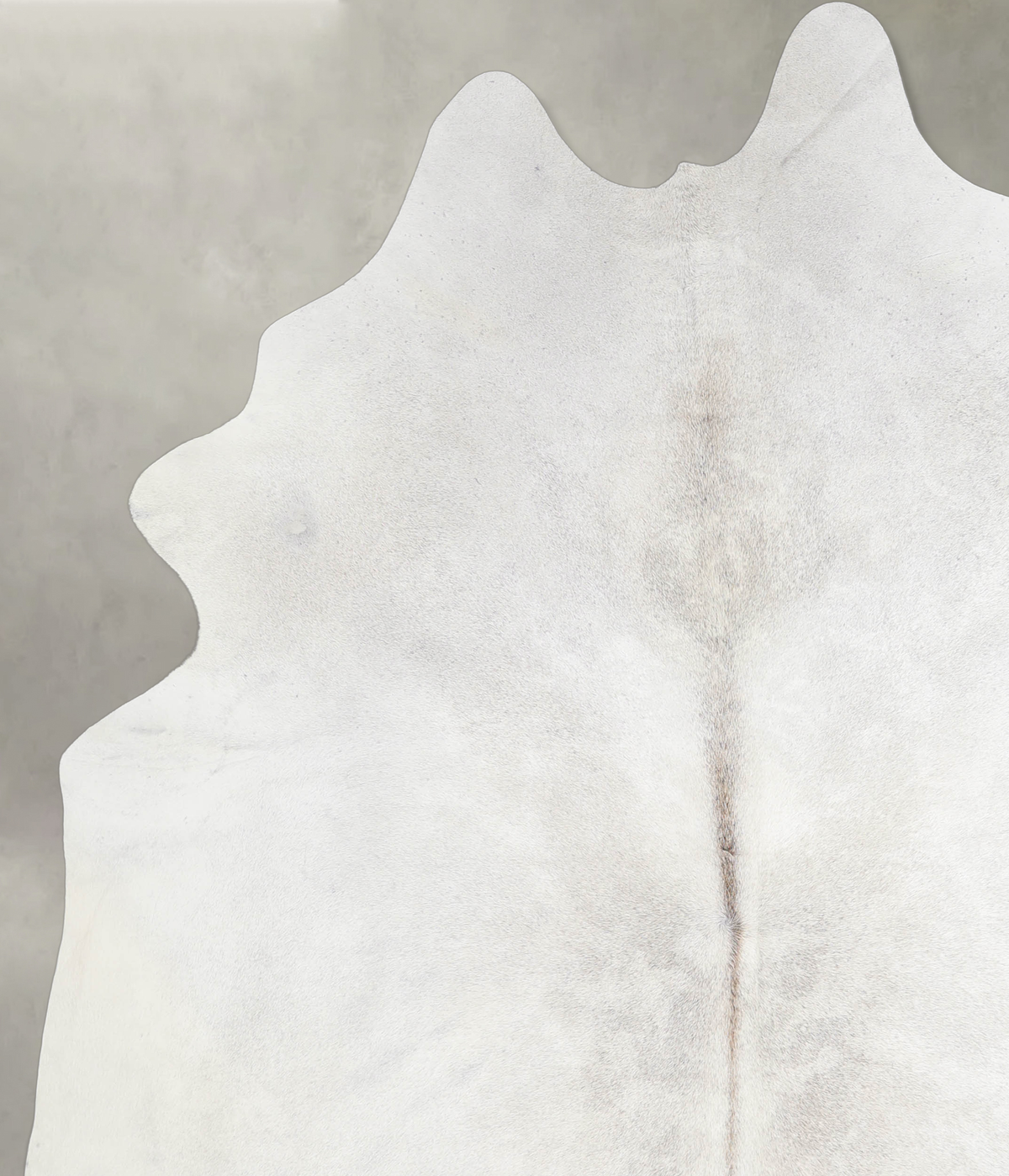 Light Grey XX-Large Brazilian Cowhide Rug 7'11"H x 6'7"W #A26105 by Hudson Hides