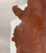 Hereford XX-Large Brazilian Cowhide Rug 7'10"H x 7'9"W #A26125 by Hudson Hides