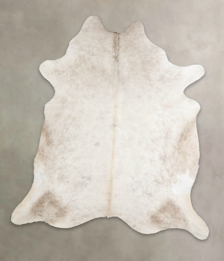 Champagne XX-Large Brazilian Cowhide Rug 7'8"H x 6'8"W #A26200 by Hudson Hides