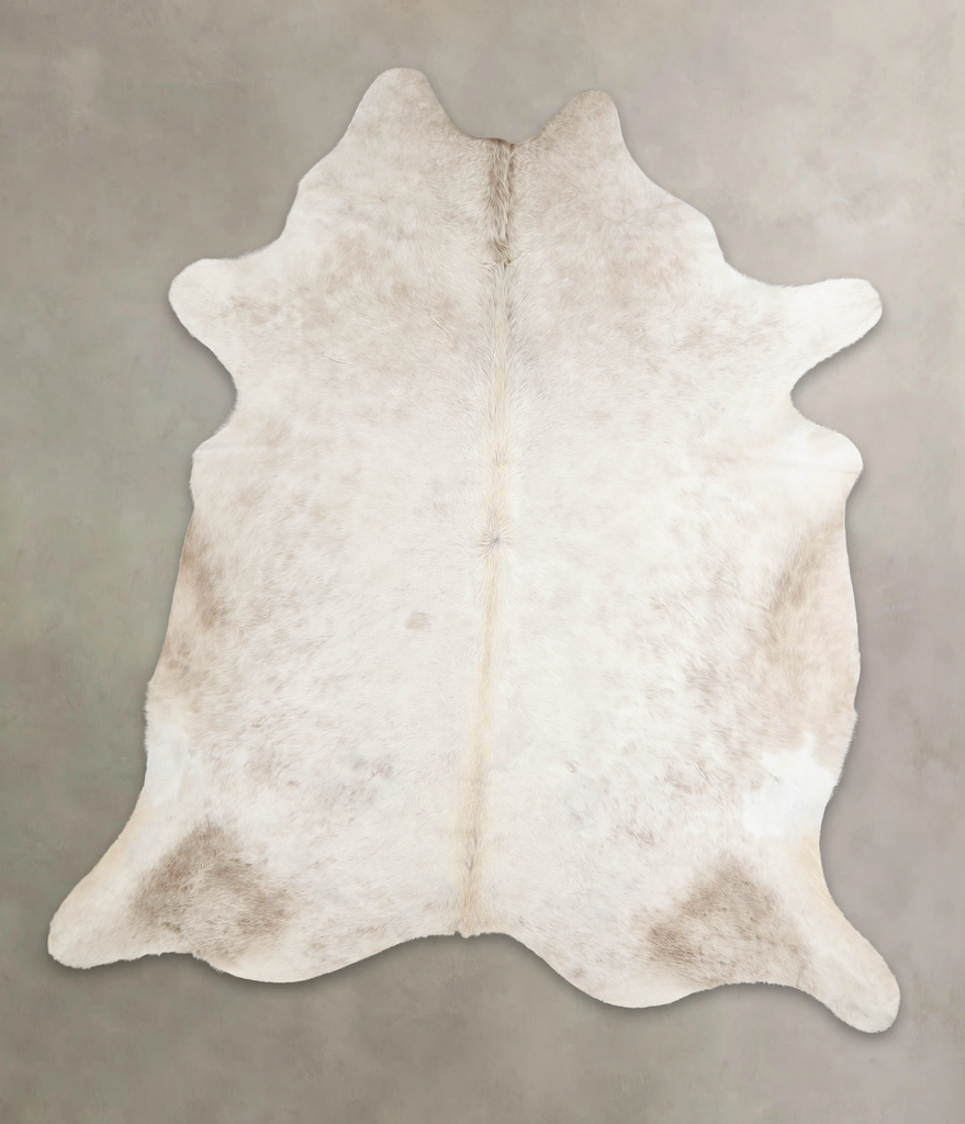 Champagne XX-Large Brazilian Cowhide Rug 7'8"H x 6'8"W #A26200 by Hudson Hides