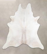 Grey with Beige XX-Large Brazilian Cowhide Rug 8'2"H x 7'2"W #A26247 by Hudson Hides