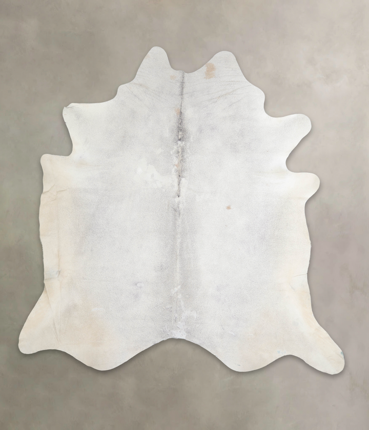 Light Grey XX-Large Brazilian Cowhide Rug 7'4"H x 7'2"W #A26253 by Hudson Hides