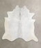Light Grey XX-Large Brazilian Cowhide Rug 7'4