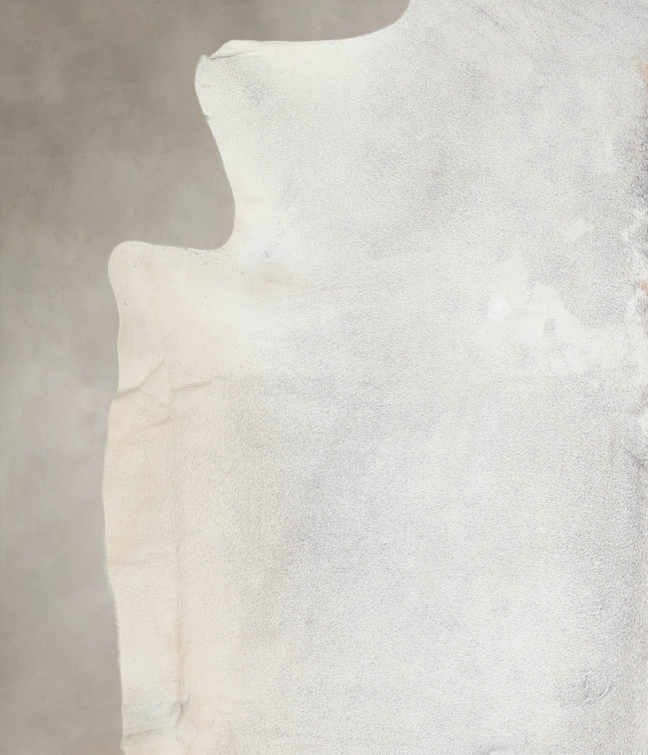 Light Grey XX-Large Brazilian Cowhide Rug 7'4"H x 7'2"W #A26253 by Hudson Hides