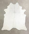 Light Grey XX-Large Brazilian Cowhide Rug 8'1