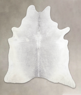 Medium Grey XX-Large Brazilian Cowhide Rug 7'10"H x 6'8"W #A26272 by Hudson Hides