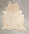 Champagne X-Large Brazilian Cowhide Rug 7'7