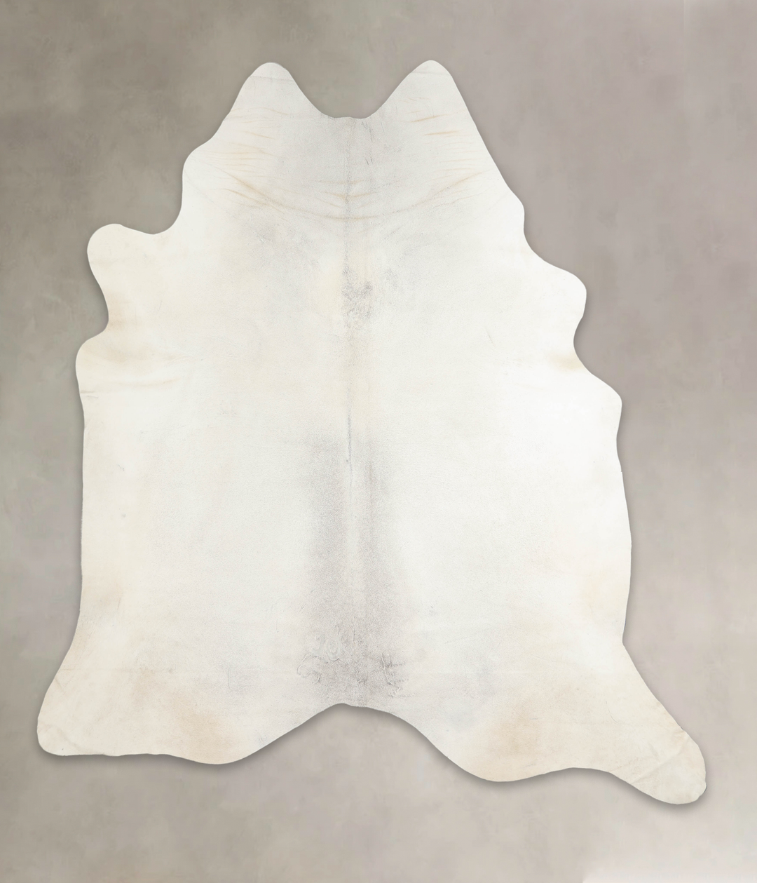 Light Grey XX-Large Brazilian Cowhide Rug 7'11"H x 7'1"W #A26450 by Hu