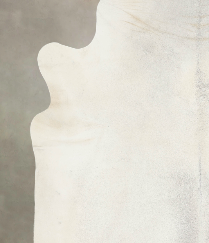 Light Grey XX-Large Brazilian Cowhide Rug 7'11"H x 7'1"W #A26450 by Hudson Hides