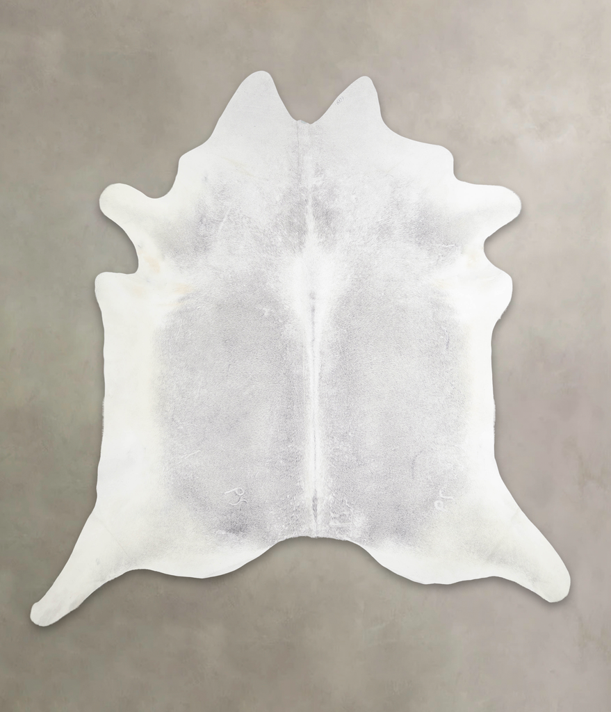 Medium Grey XX-Large Brazilian Cowhide Rug 7'11"H x 7'7"W #A26475 by Hudson Hides