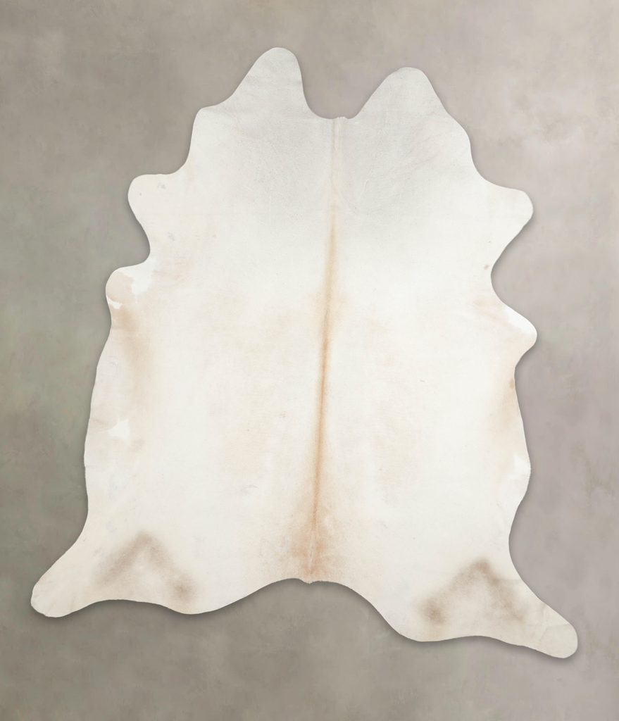 Champagne XX-Large Brazilian Cowhide Rug 8'4"H x 7'5"W #A26573 by Hudson Hides