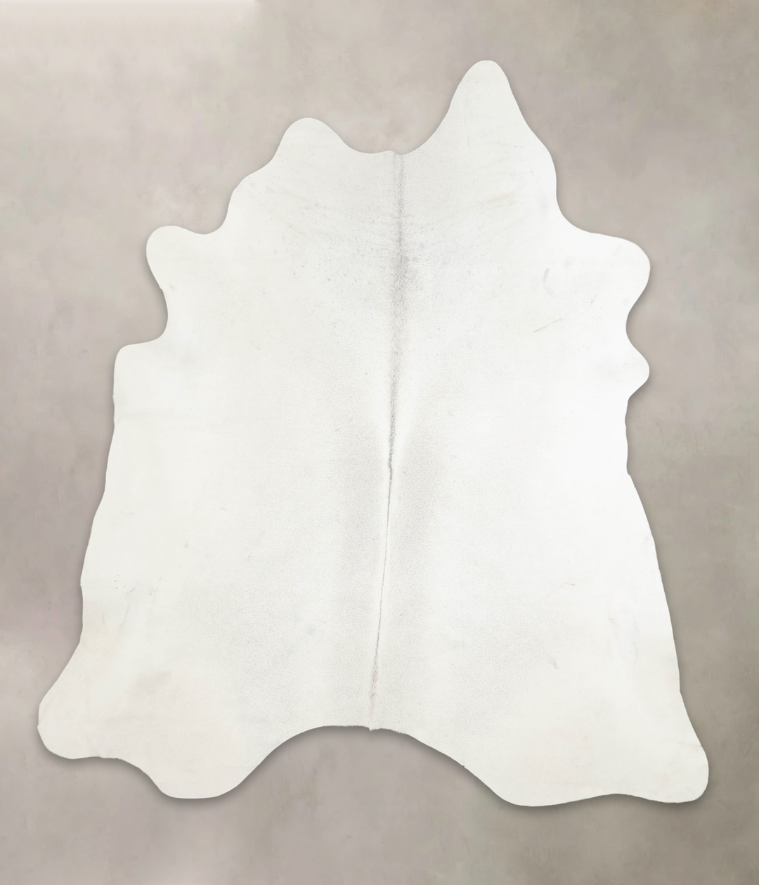 Light Grey XX-Large Brazilian Cowhide Rug 7'8"H x 6'10"W #A26574 by Hu