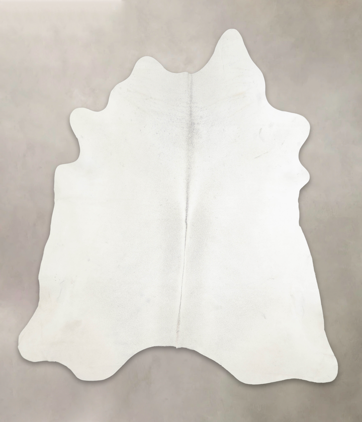 Light Grey XX-Large Brazilian Cowhide Rug 7'8"H x 6'10"W #A26574 by Hudson Hides