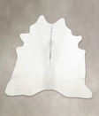 Light Grey X-Large Brazilian Cowhide Rug 6'10"H x 7'2"W #A26580 by Hudson Hides