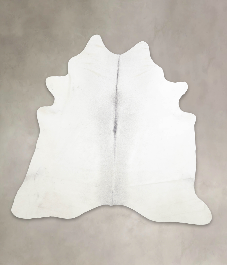Light Grey X-Large Brazilian Cowhide Rug 6'10"H x 7'2"W #A26580 by Hudson Hides