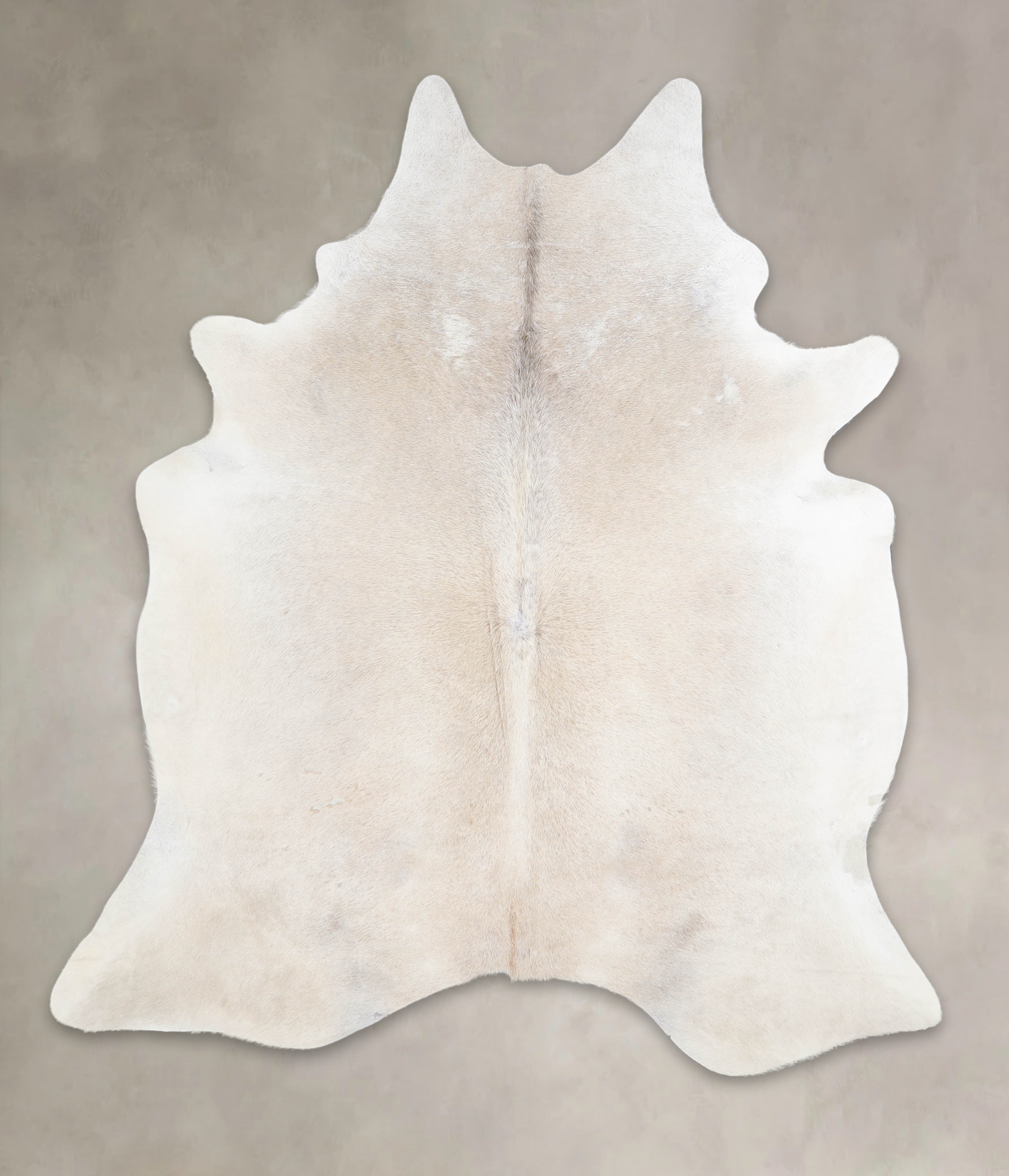 Grey with Beige Cowhide Rug #A26608