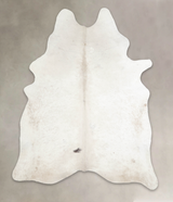 Ivory with Beige XX-Large Brazilian Cowhide Rug 8'1"H x 6'5"W #A26622 by Hudson Hides