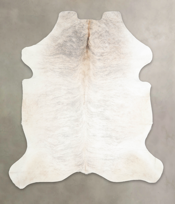 Grey Brindle X-Large European Cowhide Rug 7'4"H x 6'3"W #A26946 by Hudson Hides