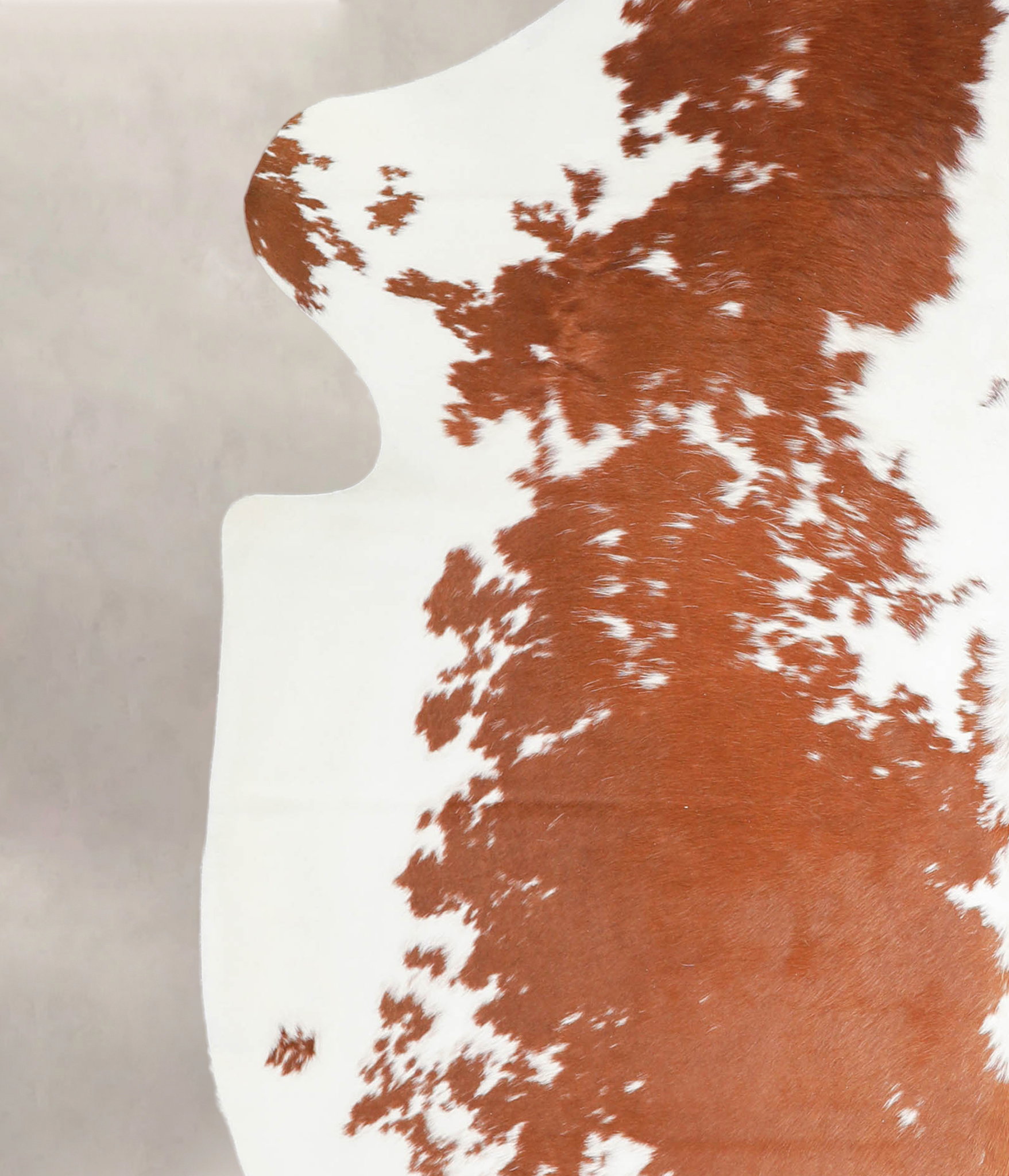 Brown and White Cowhide Rug #A27257