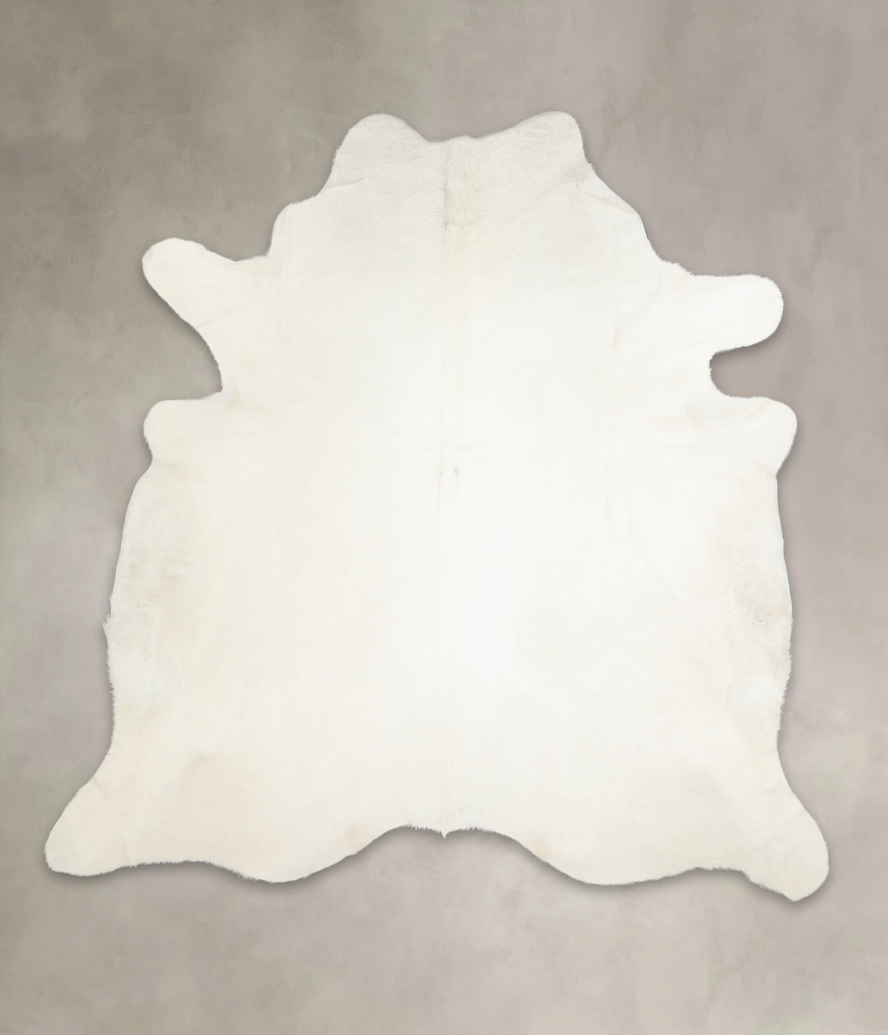 Solid White Cowhide Rug #A28867