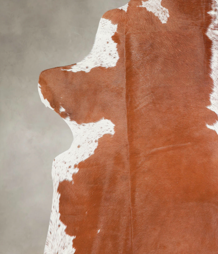 Hereford X-Large Brazilian Cowhide Rug 7'2"H x 6'4"W #A29005 by Hudson Hides