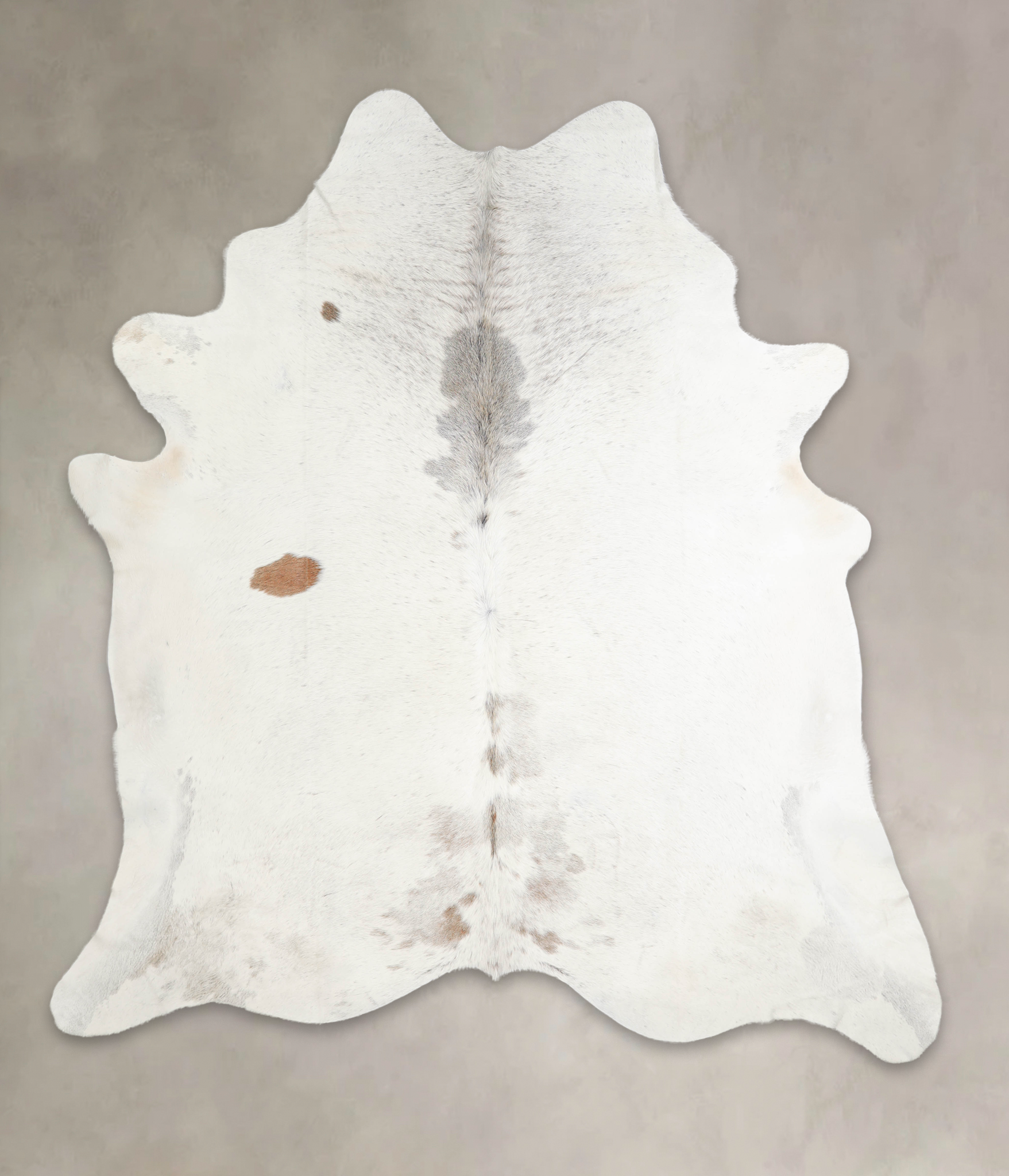 Grey with White Cowhide Rug #A29089