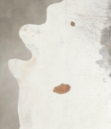 Medium Grey XX-Large Brazilian Cowhide Rug 8'3"H x 7'6"W #A29089 by Hudson Hides