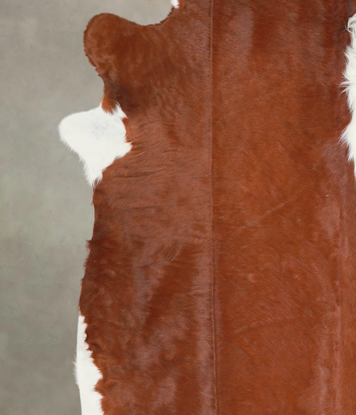 Hereford X-Large Brazilian Cowhide Rug 6'9"H x 6'5"W #A29126 by Hudson Hides