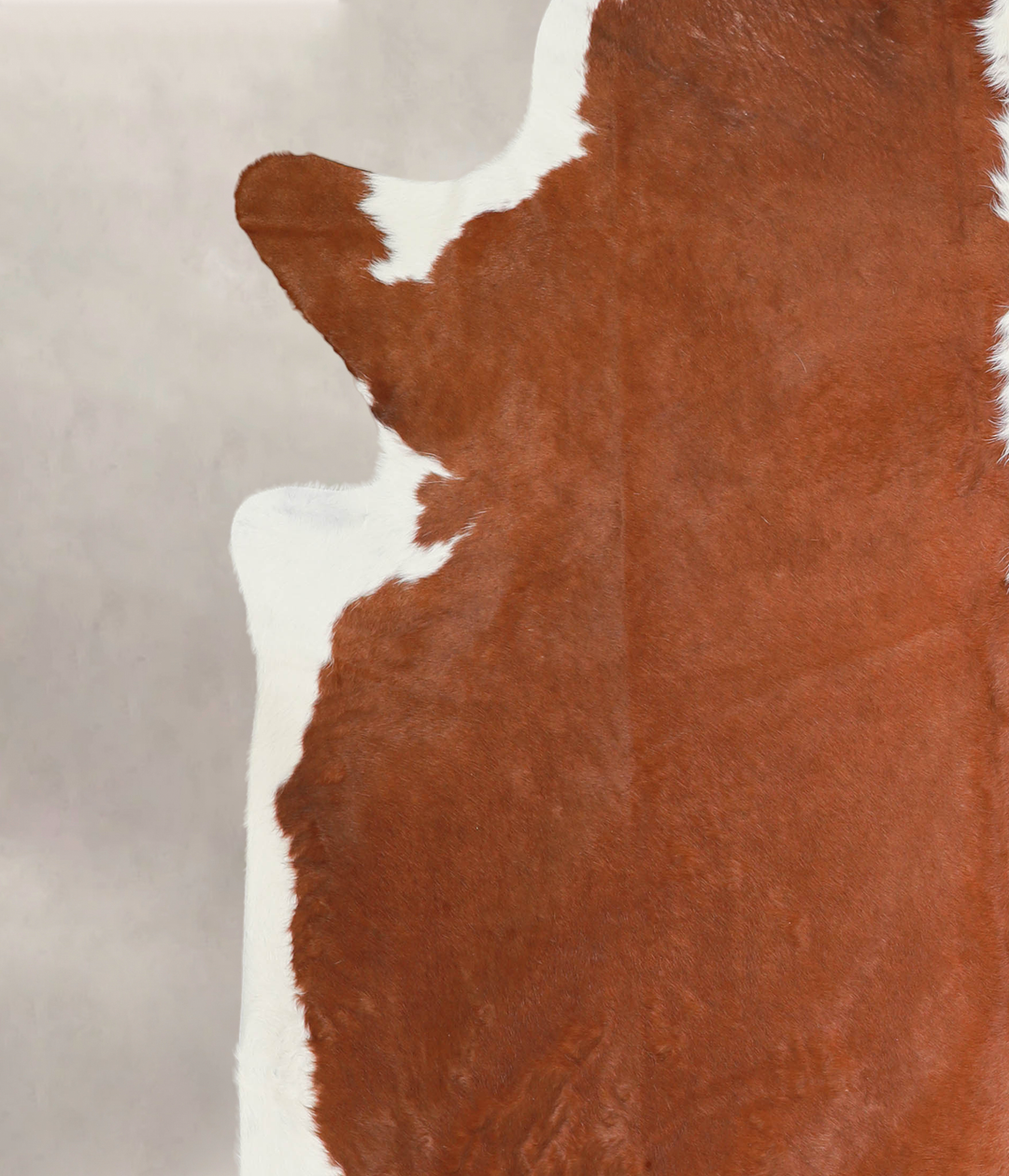 Hereford XX-Large Brazilian Cowhide Rug 8'0"H x 7'8"W #A29136 by Hudso