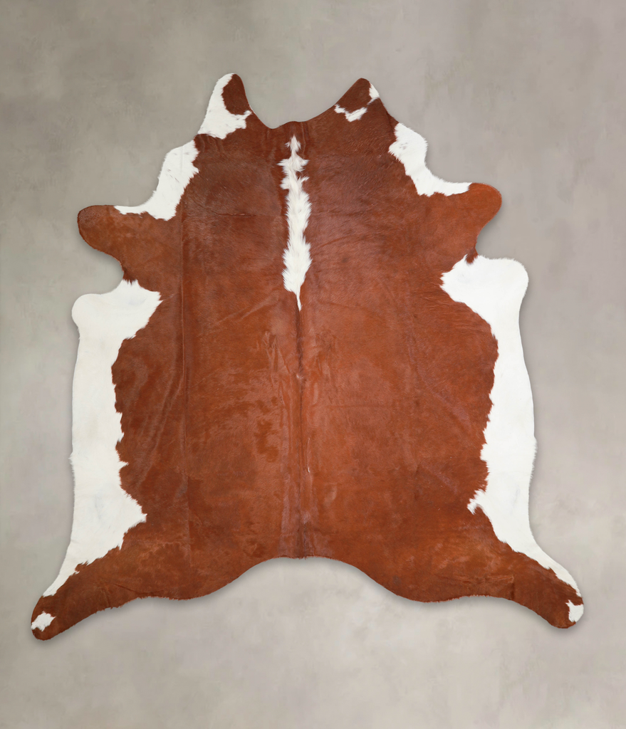 Hereford XX-Large Brazilian Cowhide Rug 8'4"H x 8'0"W #A29141 by Hudson Hides
