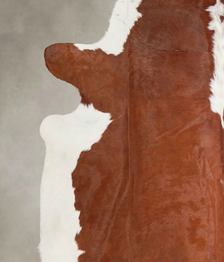 Hereford XX-Large Brazilian Cowhide Rug 8'4"H x 8'0"W #A29141 by Hudson Hides