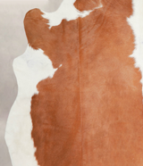 Hereford XX-Large Brazilian Cowhide Rug 7'6"H x 6'10"W #A29155 by Hudson Hides