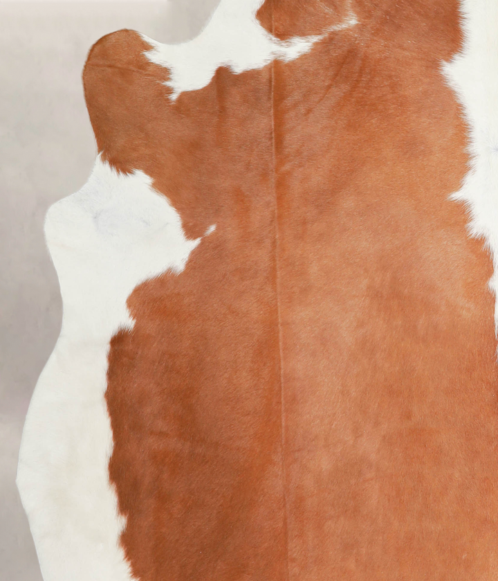 Hereford XX-Large Brazilian Cowhide Rug 7'6"H x 6'10"W #A29155 by Hudson Hides