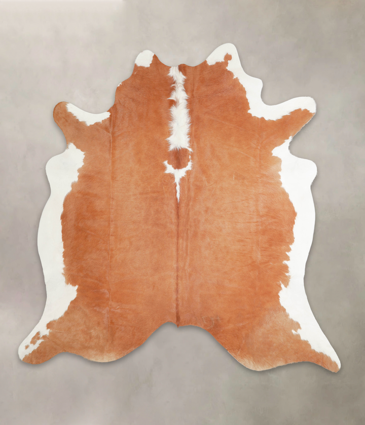 Hereford X-Large Brazilian Cowhide Rug 6'11"H x 6'8"W #A29156 by Hudson Hides