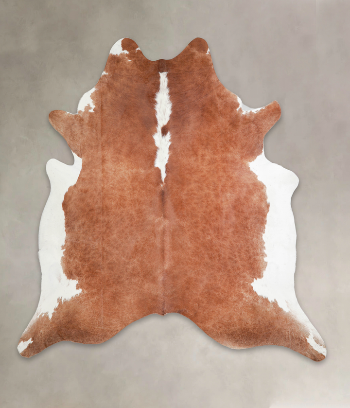 Hereford XX-Large Brazilian Cowhide Rug 8'3"H x 7'9"W #A29195 by Hudson Hides