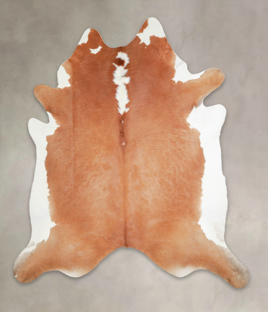 Hereford XX-Large Brazilian Cowhide Rug 8'7"H x 7'5"W #A29196 by Hudson Hides