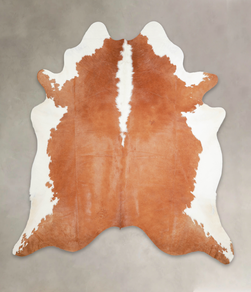 Hereford XX-Large Brazilian Cowhide Rug 8'4"H x 7'6"W #A29197 by Hudson Hides