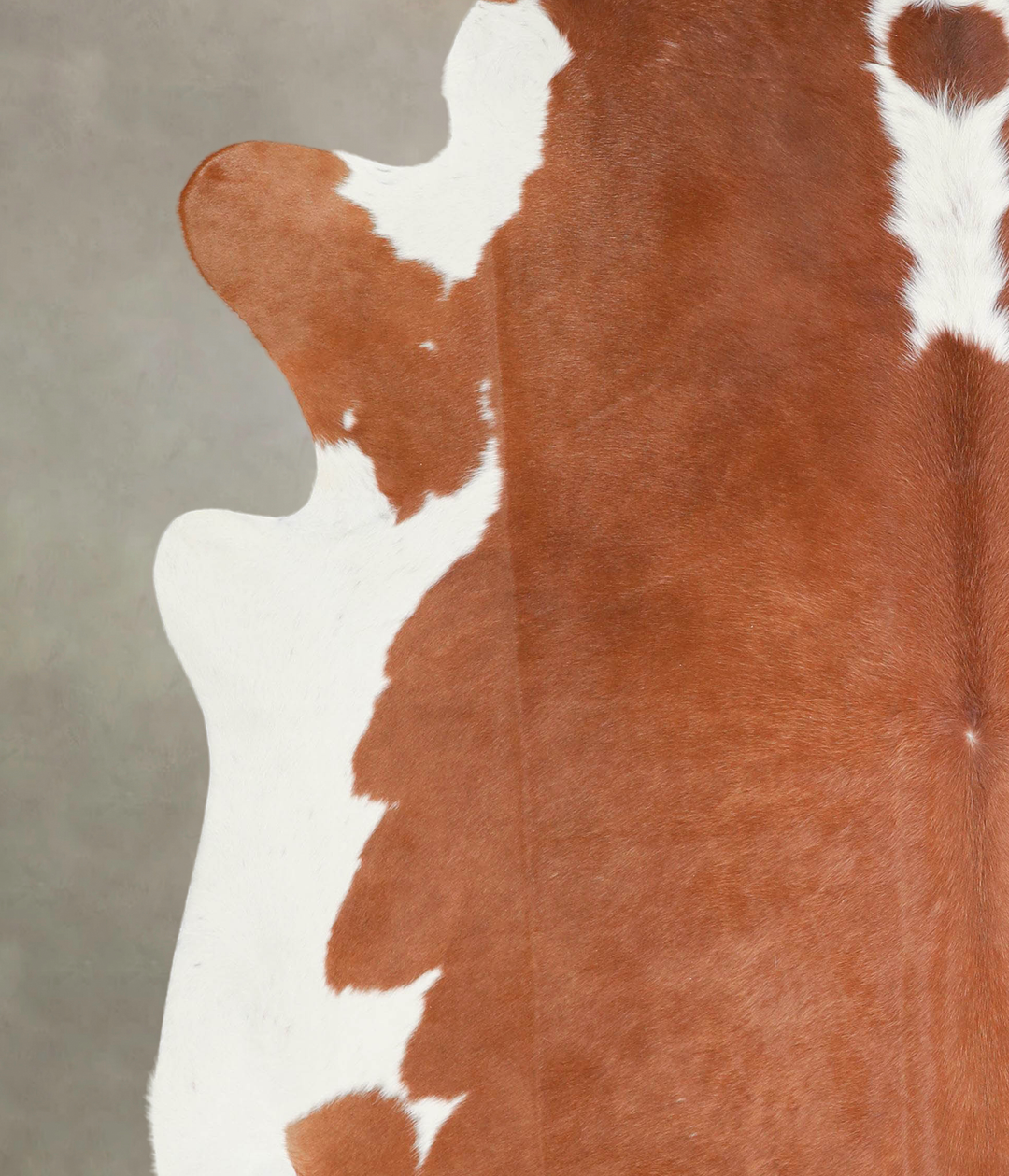 Hereford XX-Large Brazilian Cowhide Rug 8'6"H x 7'11"W #A29204 by Huds