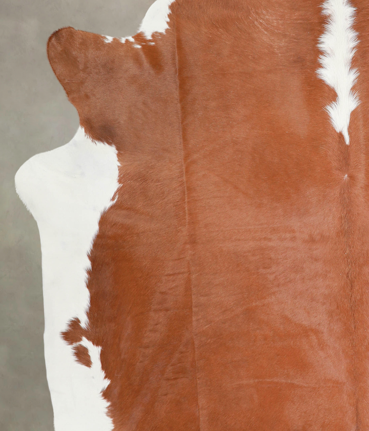 Hereford XX-Large Brazilian Cowhide Rug 7'11"H x 7'7"W #A29205 by Hudson Hides