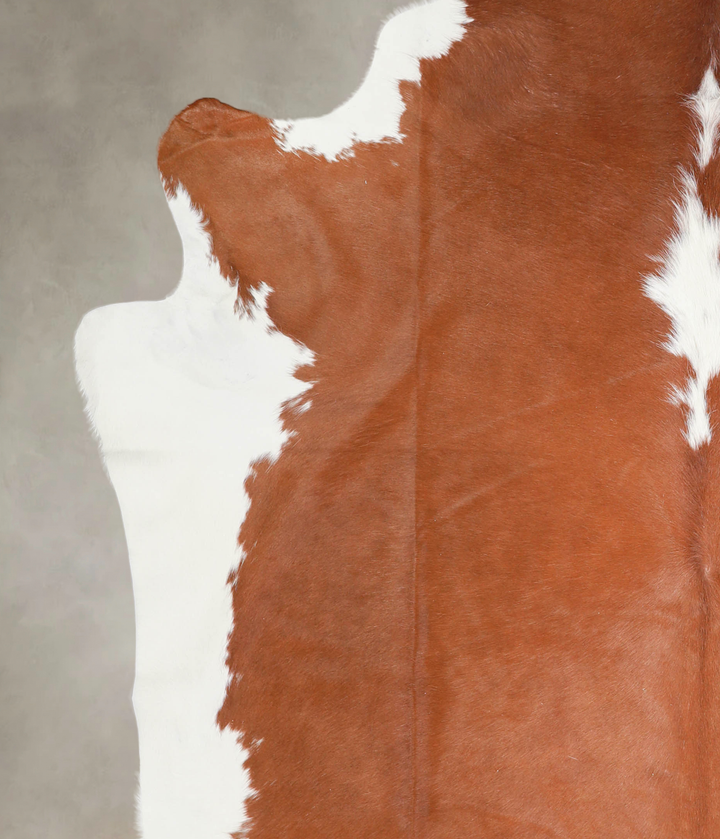 Hereford XX-Large Brazilian Cowhide Rug 7'9"H x 7'7"W #A29209 by Hudson Hides