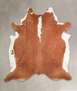 Hereford XX-Large Brazilian Cowhide Rug 8'0"H x 7'3"W #A29213 by Hudson Hides