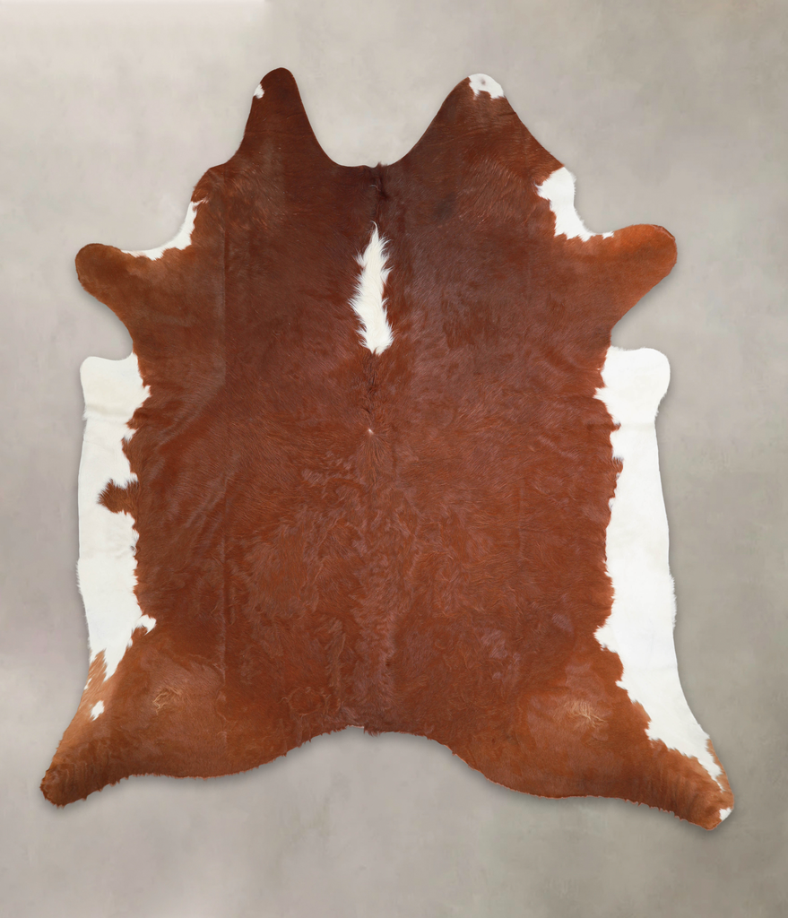 Hereford XX-Large Brazilian Cowhide Rug 8'4"H x 7'6"W #A29231 by Hudson Hides