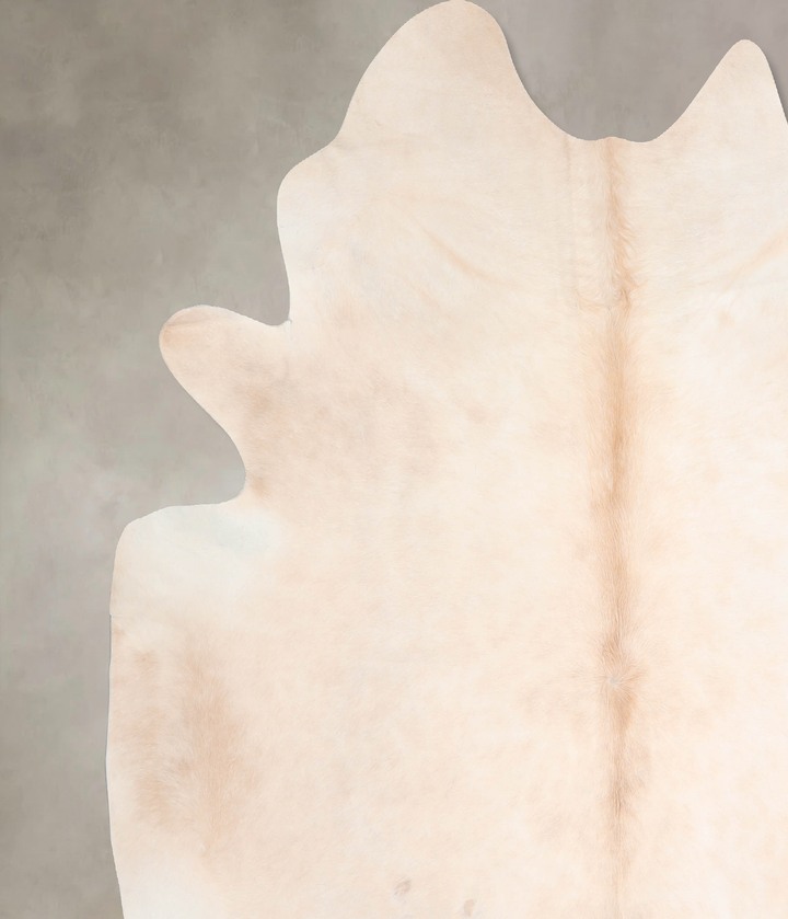 Beige XX-Large Brazilian Cowhide Rug 7'11"H x 7'5"W #A29315 by Hudson Hides