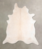 Beige XX-Large Brazilian Cowhide Rug 8'4