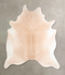 Beige XX-Large Brazilian Cowhide Rug 7'9