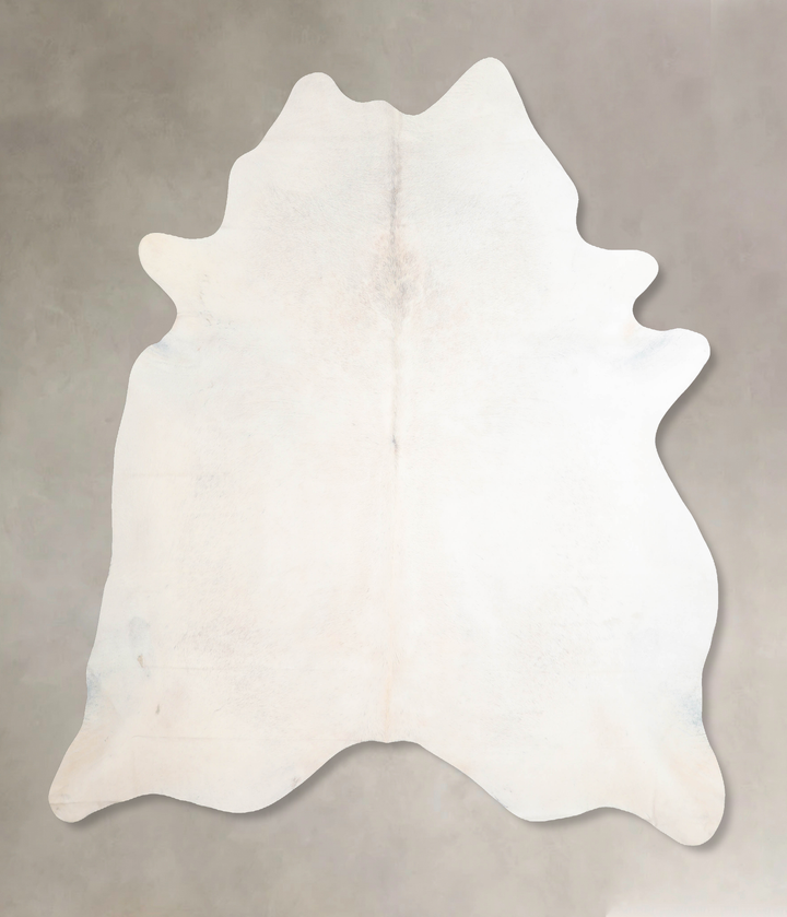 Light Grey XX-Large Brazilian Cowhide Rug 7'8"H x 6'9"W #A29349 by Hudson Hides
