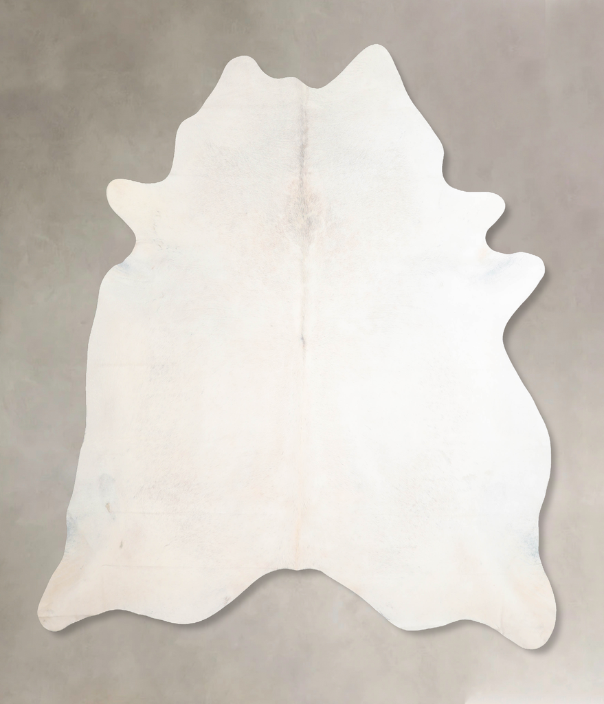 Light Grey XX-Large Brazilian Cowhide Rug 7'8"H x 6'9"W #A29349 by Hudson Hides