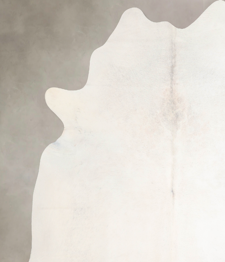 Light Grey XX-Large Brazilian Cowhide Rug 7'8"H x 6'9"W #A29349 by Hudson Hides